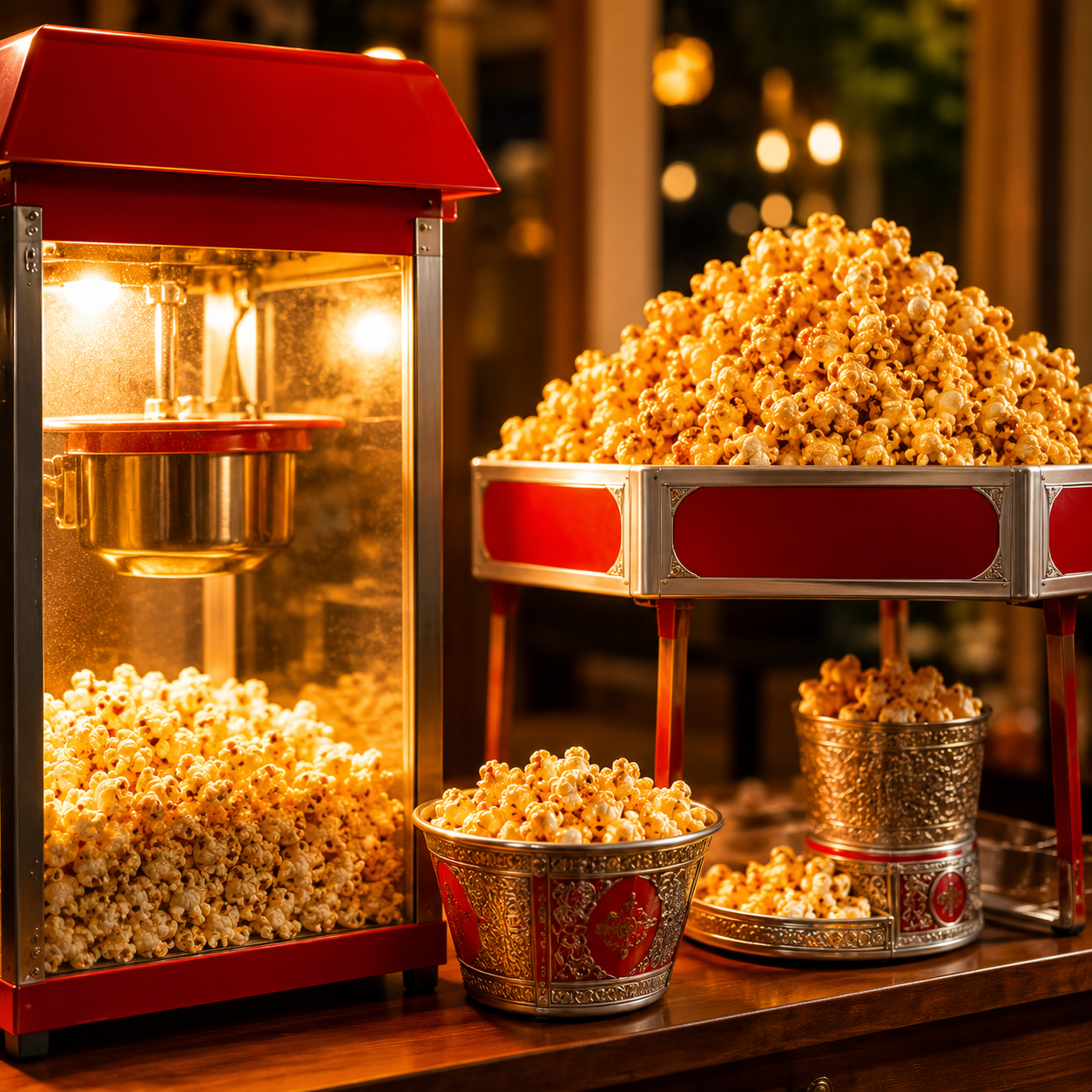 Popcorn, Candy & Ice Cream Stalls